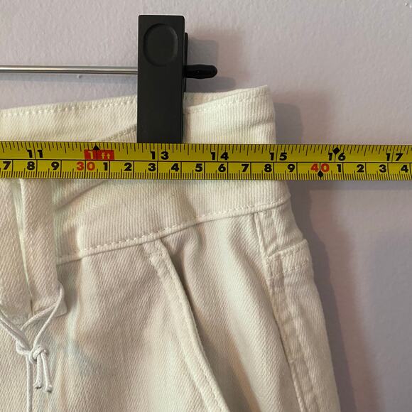 NWT Judy Blue Wide Leg White Jeans High Rise Minimalist Stretchy Women's size 30 - Picture 8 of 12